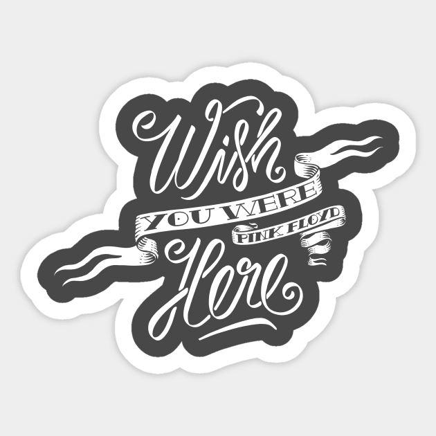 Wish You Were Here II Sticker by guira